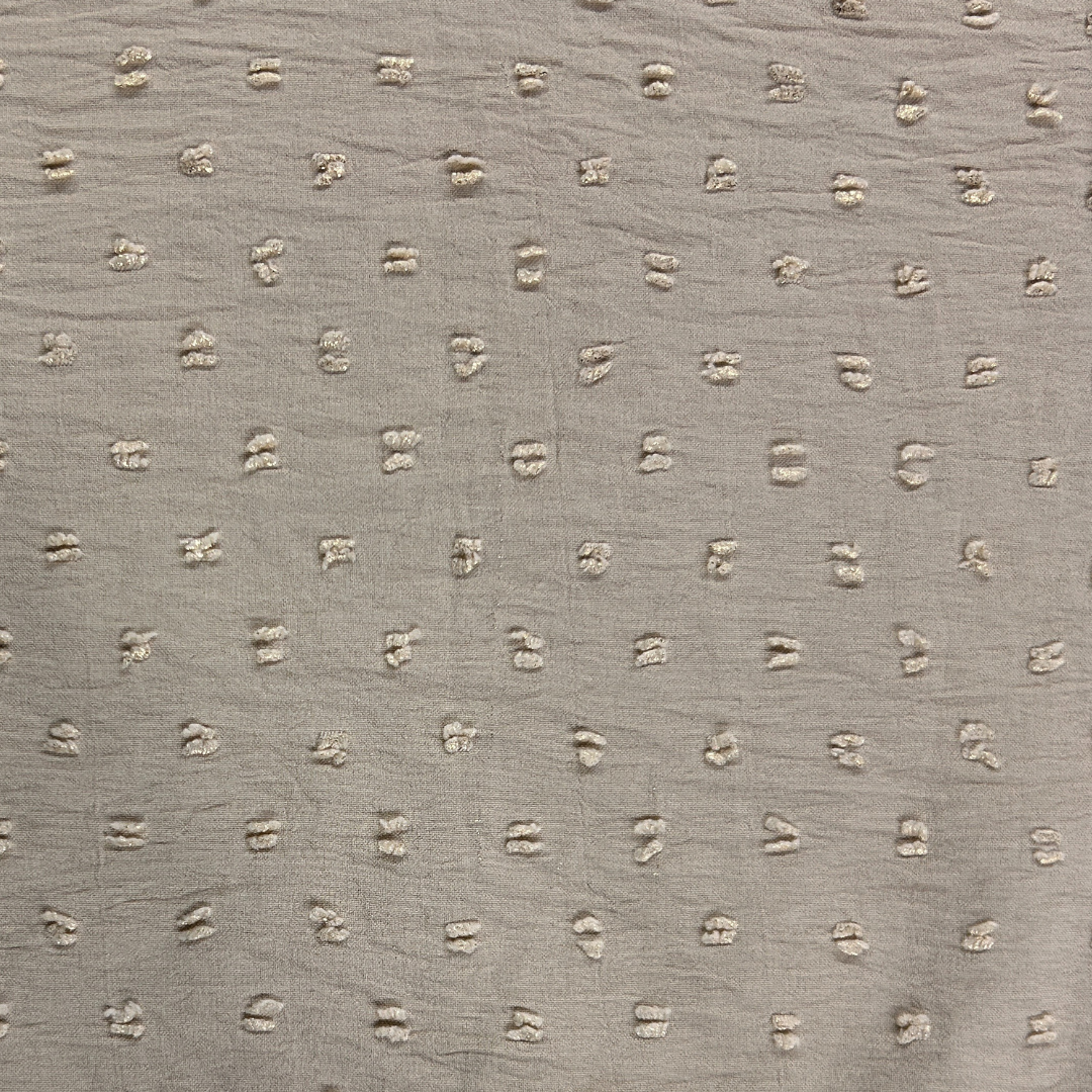 POPLIN PLUMETI CON LUREX