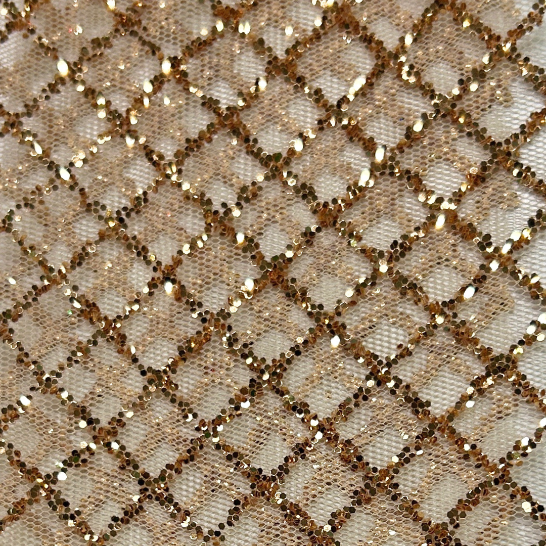 MICROTUL GLITTER ROMBO