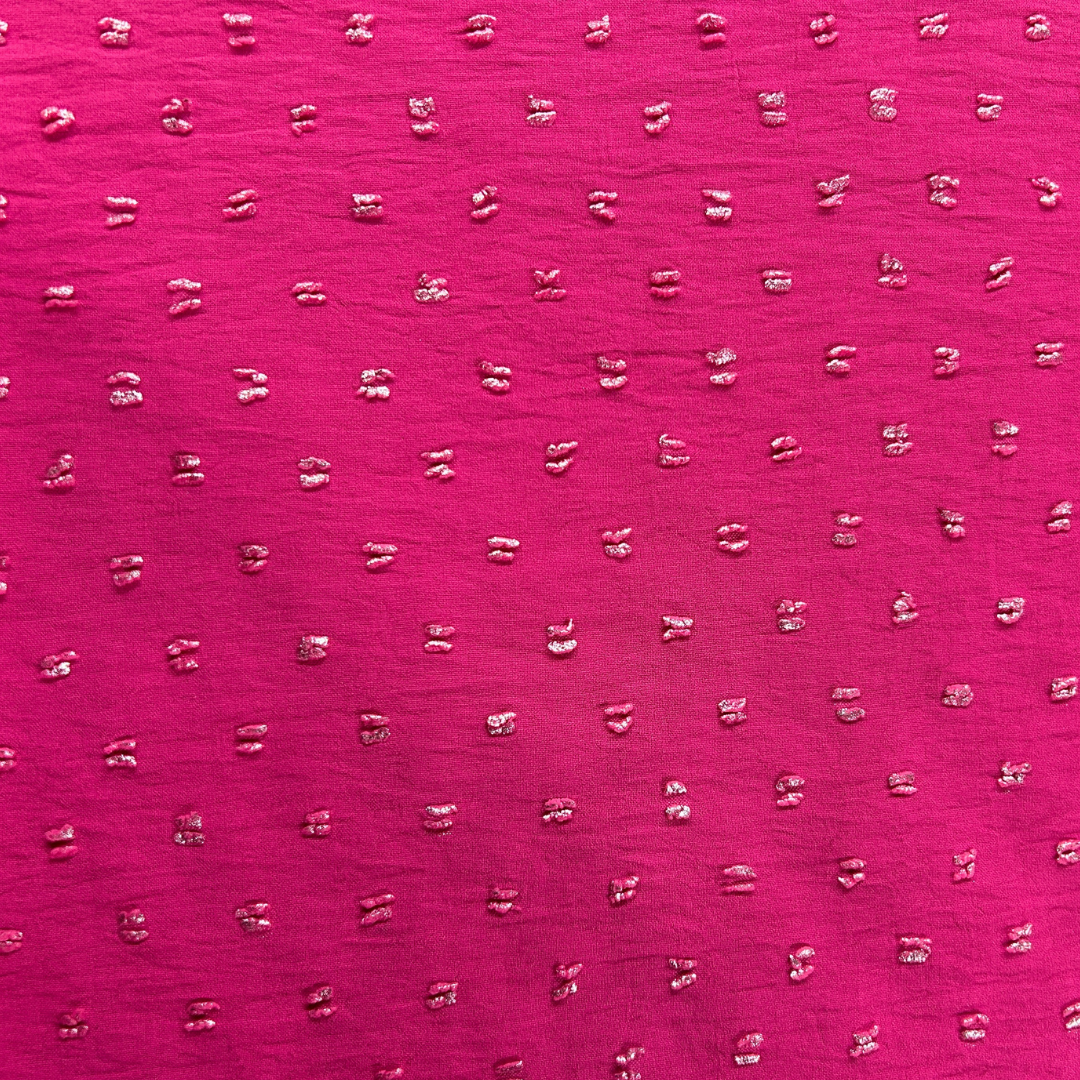 POPLIN PLUMETI CON LUREX