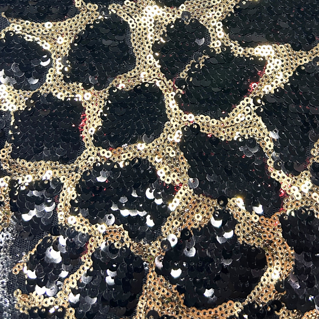 LENTEJUELA ANIMAL PRINT