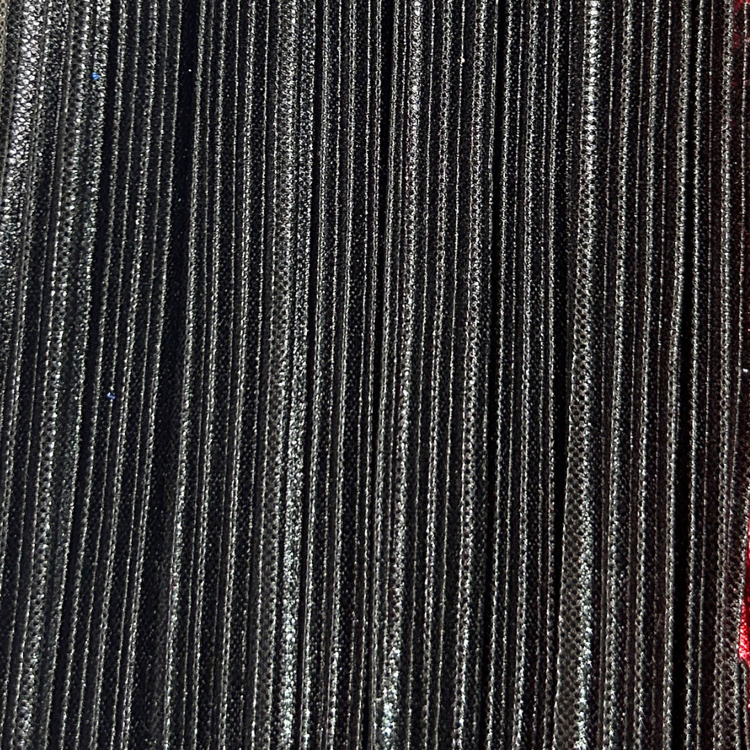 MICROFIBRA LAMÉ PLISADA CON LUREX METALIZADA