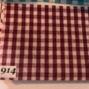 Tela Camisera Cuadros Medianos Inta/ Cuadros Vichy