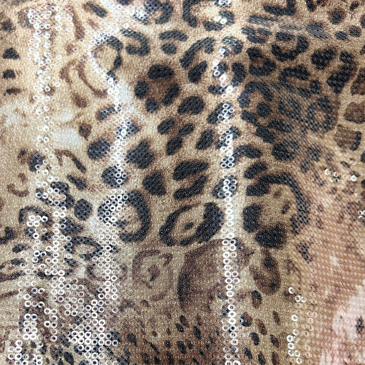 LENTEJUELA ANIMAL PRINT
